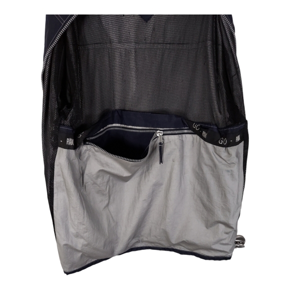 PGA Seniors Championship Advil PRO-AM Size L Go Pak Jacket Rain Wind Navy Blue - Picture 14 of 14